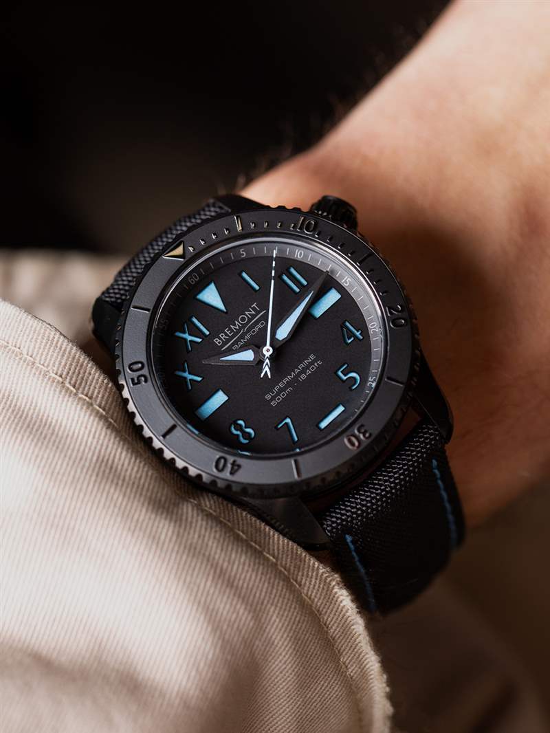 Bremont S500 Bamford特別版中的英國(guó)合作伙伴關(guān)系-復(fù)刻表
