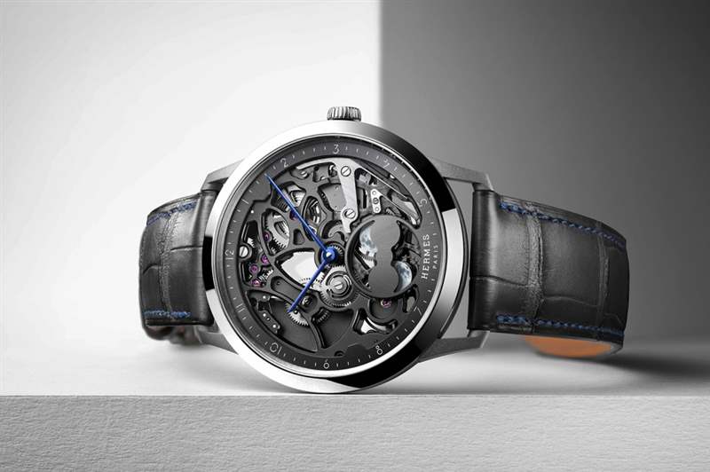 HERMèS愛馬仕的華麗雙月|最新Slim d'Hermès Squelette Lune-復(fù)刻表