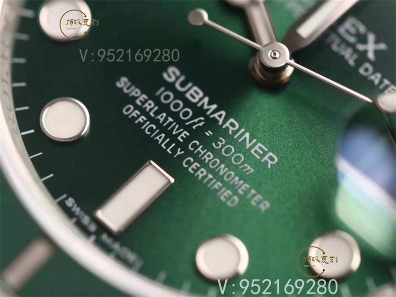 N廠勞力士綠水鬼v10版復(fù)刻表對比正品和ar廠水鬼怎么樣-復(fù)刻表