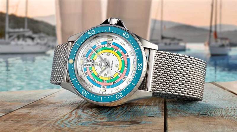 真力時(shí)天頂CHRONOMASTER 原創(chuàng)電子商務(wù)-米多海洋之星減壓計(jì)時(shí)器1961限量版-復(fù)刻表