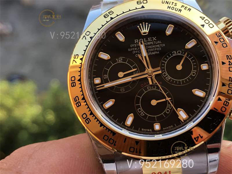 N廠勞力士迪通拿m116518ln間金黑盤復刻表做工怎么樣-內(nèi)附實拍圖-復刻表