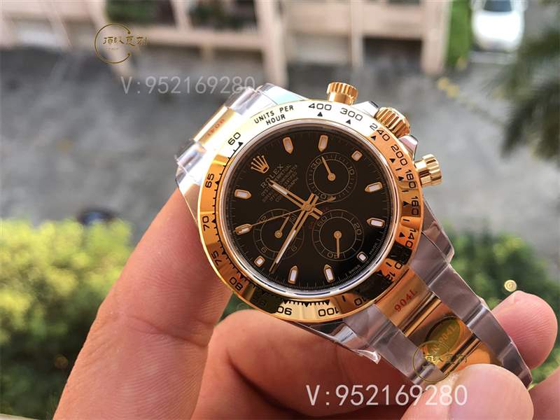 N廠勞力士迪通拿m116518ln間金黑盤復刻表做工怎么樣-內(nèi)附實拍圖-復刻表