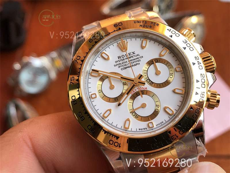 N廠復(fù)刻勞力士迪通拿間金白盤m116503腕表做工怎么樣,內(nèi)附實(shí)拍圖-復(fù)刻表