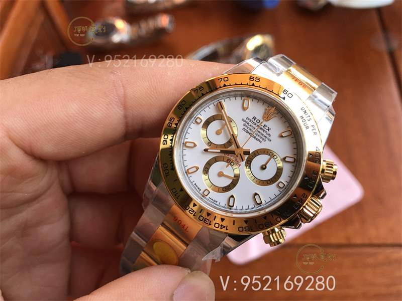 N廠復(fù)刻勞力士迪通拿間金白盤m116503腕表做工怎么樣,內(nèi)附實(shí)拍圖-復(fù)刻表
