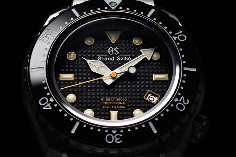 Grand Seiko Hi-Beat 36000 Professional 600m Diver's SBGH255 6款2022年熱門Grand Seiko手表定價一覽-復(fù)刻表