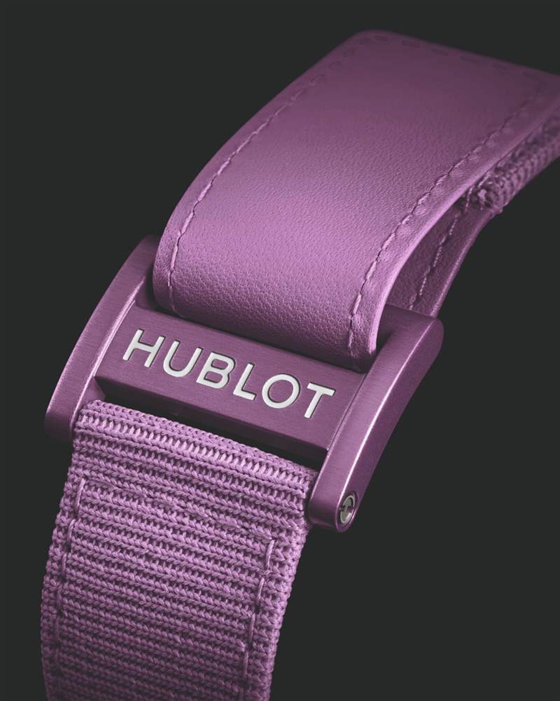 HUBLOT紫色狂迷延續(xù)為夏日活力而設(shè)計的最新BIG BANG UNICO-復刻表