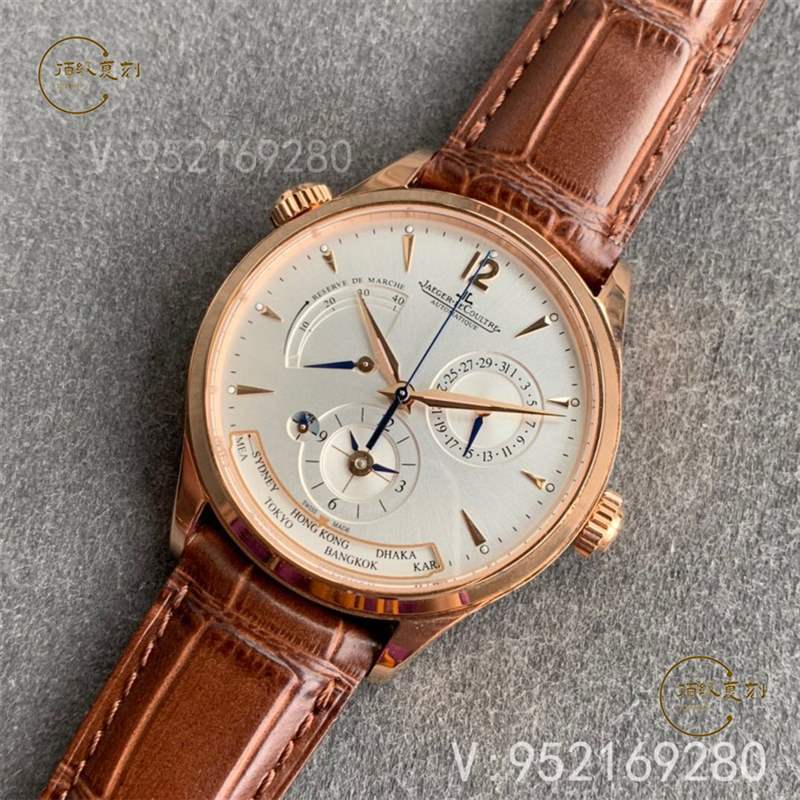 ZF廠復(fù)刻積家地理學(xué)家大師Q1428421對(duì)比正品怎么樣-復(fù)刻表
