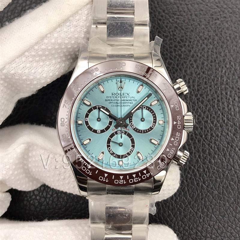 N廠冰藍(lán)面迪通拿「冰藍(lán)迪116506」4130機芯評測-復(fù)刻表
