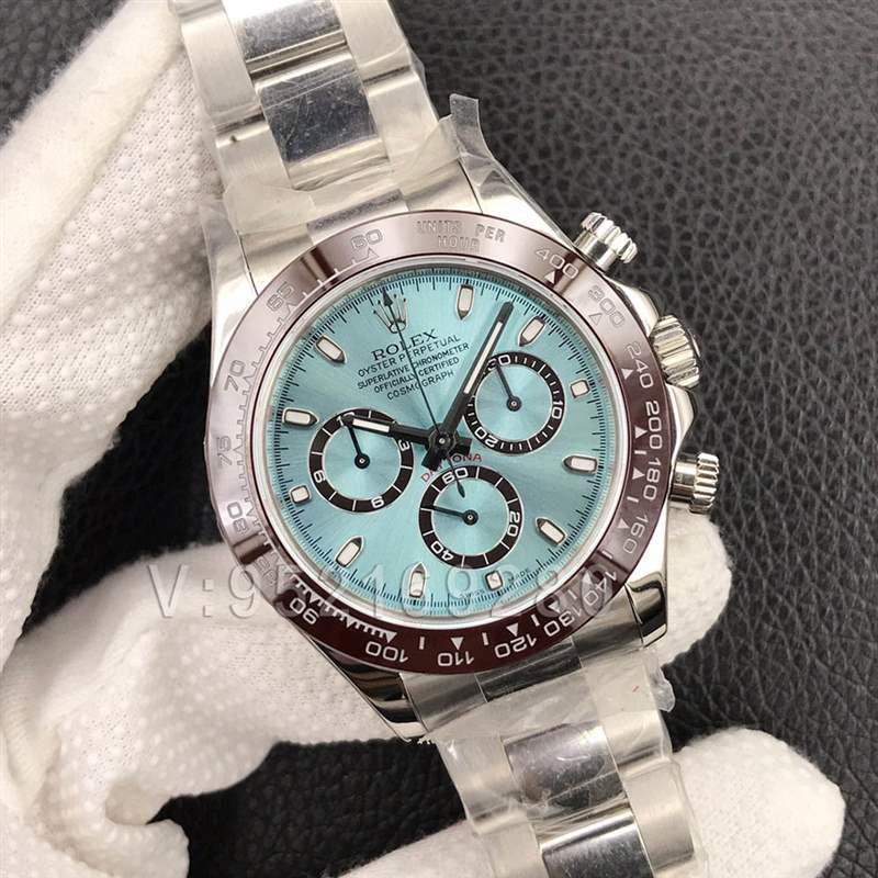 N廠冰藍(lán)面迪通拿「冰藍(lán)迪116506」4130機芯評測-復(fù)刻表