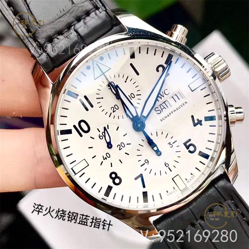 原單萬國(guó)飛行員計(jì)時(shí)150周年復(fù)刻表做工評(píng)測(cè),搭載eta-7750機(jī)芯-復(fù)刻表