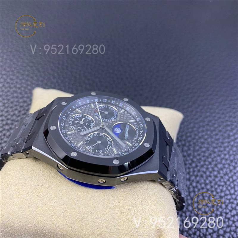 APS廠AP愛(ài)彼萬(wàn)年歷AP26579黑陶瓷皇家橡樹(shù)復(fù)刻表做工怎么樣-復(fù)刻表