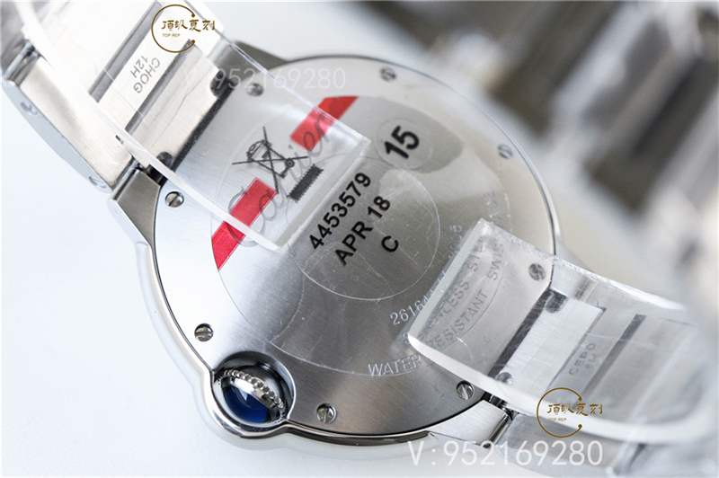 V6廠粉氣球-V6廠卡地亞33mm藍氣球粉盤W6920100做工怎么樣-復(fù)刻表