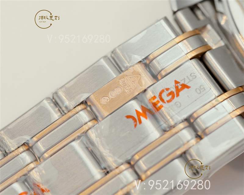OR廠海馬300-OR廠歐米茄海馬300間玫瑰金藍(lán)盤復(fù)刻表做工怎么樣-復(fù)刻表