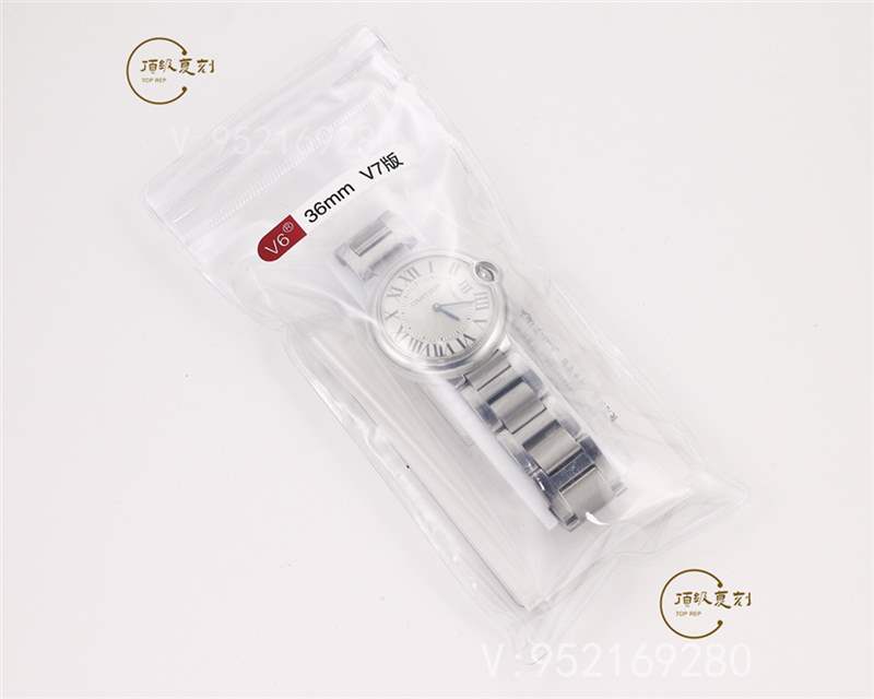 V6廠卡地亞藍(lán)氣球36mm石英復(fù)刻表做工怎么樣,型號W69011Z4-復(fù)刻表