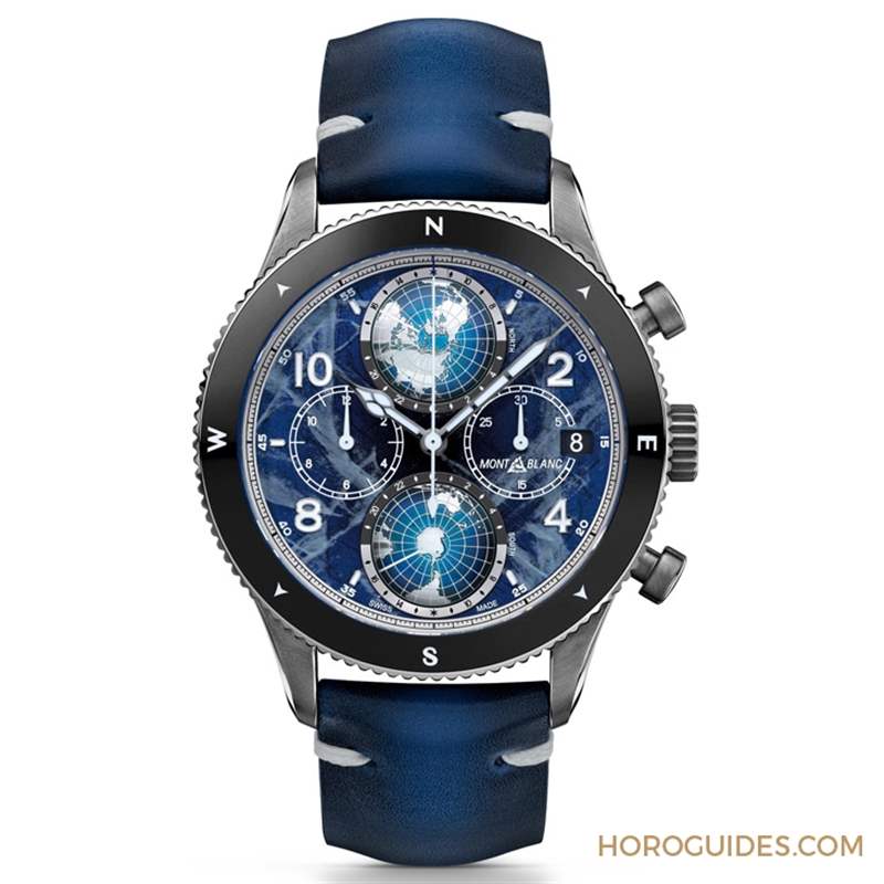 MONTBLANC - 零氧！ 耐用、精準、不起霧｜Montblanc 1858系列Geosphere世界時區(qū)零氧限量腕表的極限探險魂