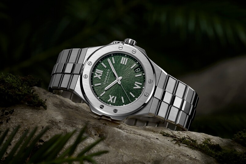 Chopard 2022 Alpine Eagle 價(jià)錢 介紹 Chopard 2022 Alpine Eagle|極搶眼的松樹表面-復(fù)刻表
