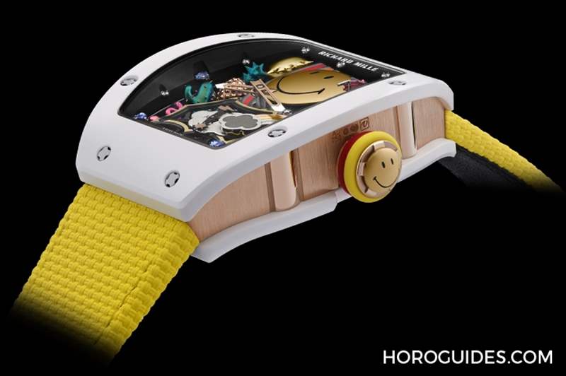 RICHARD MILLE - Richard Mille少見(jiàn)樂(lè)園化的一面！ RM 88 Smiley自動(dòng)上鏈陀飛輪腕表