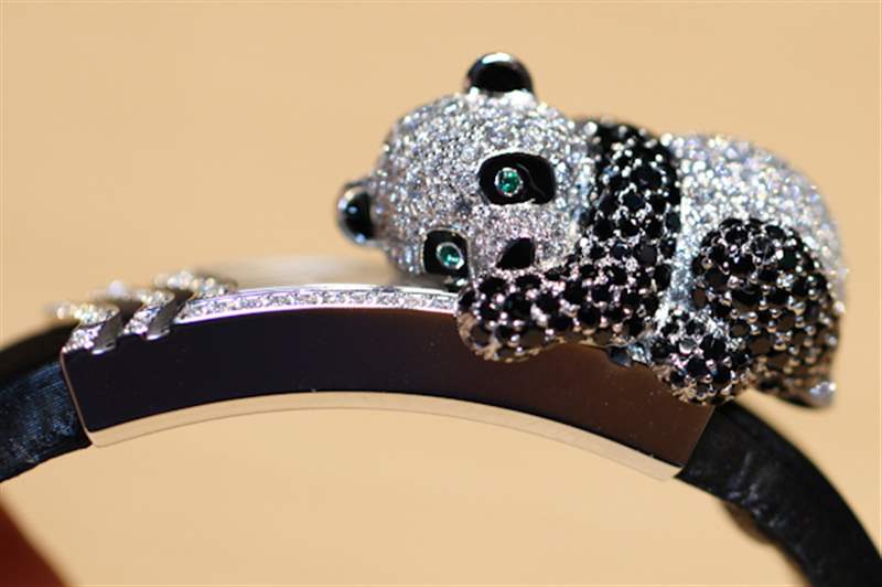 卡地亞 Secret Panda watch-2 卡地亞秘密熊貓手表-復(fù)刻表