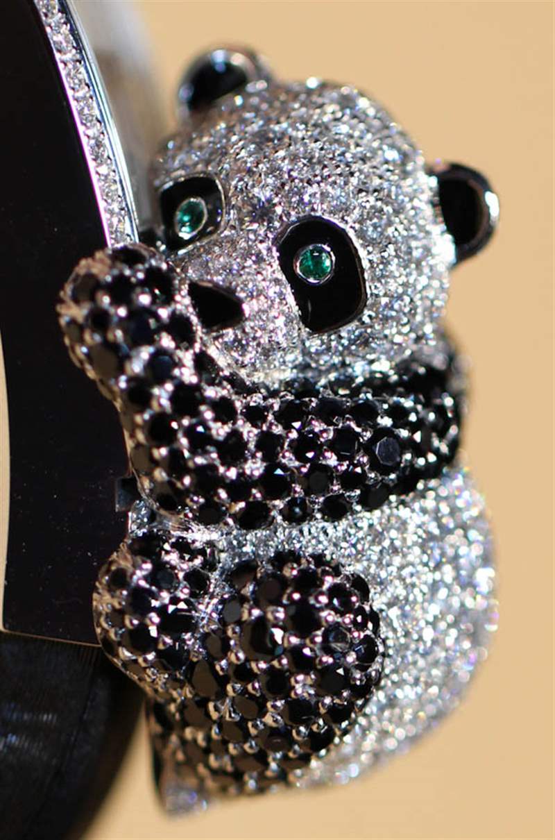 卡地亞 Secret Panda watch-3 卡地亞秘密熊貓手表-復(fù)刻表