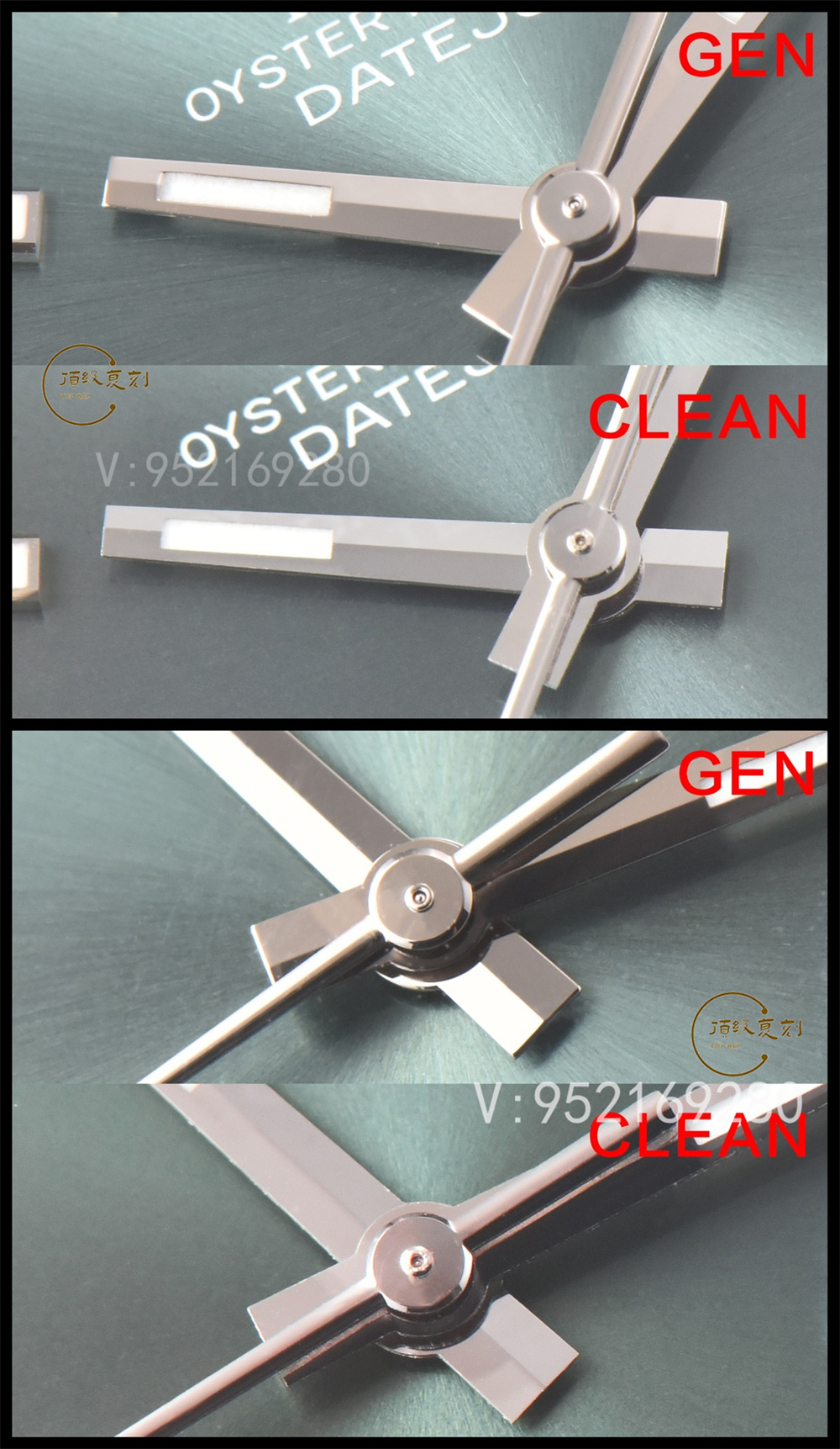 Clean廠C廠薄荷綠日志41mm對比正品怎么樣,C廠薄荷綠日志真假對比評測-復(fù)刻表