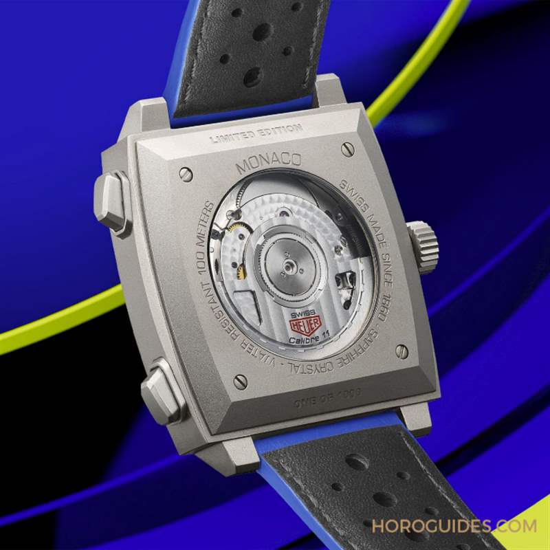 TAG HEUER - 法國賽車藍來了，TAG Heuer Monaco計時碼表限量新色亮相
