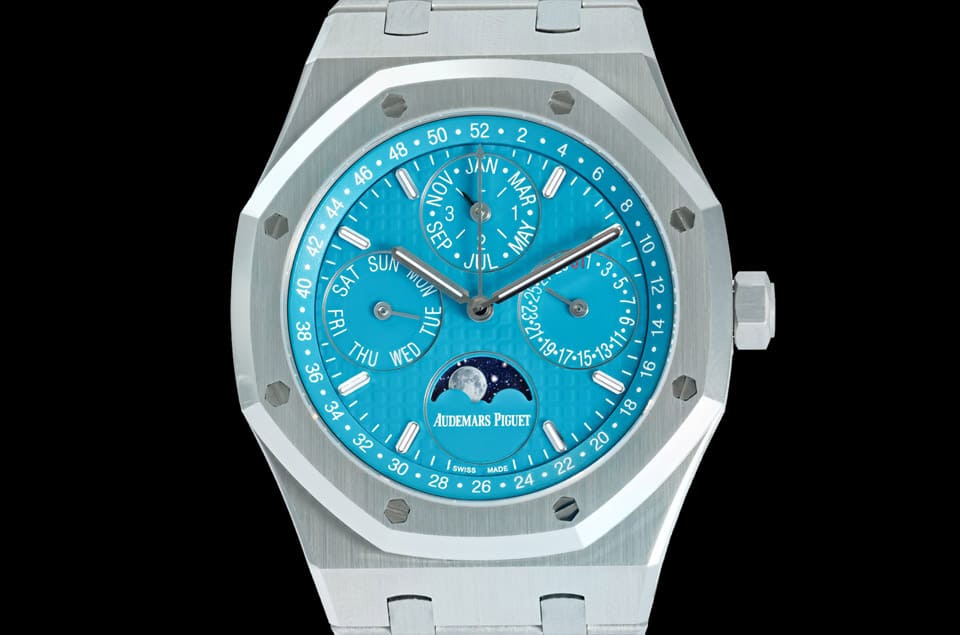 「錯過PP金鷹TIFFANY的人把握機(jī)會」稀有AP皇家橡樹萬年歷開價(jià)1500萬臺幣-復(fù)刻表