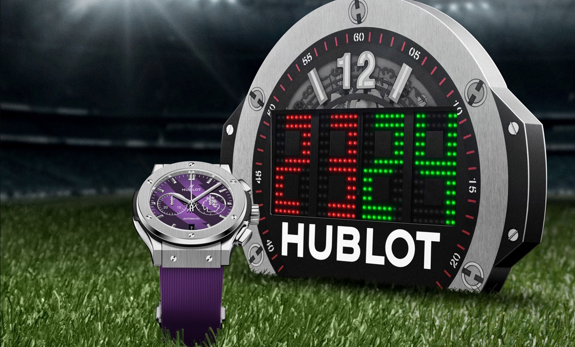 HUBLOT - 英超雄獅加持！ Hublot經(jīng)典融合英超聯(lián)賽計(jì)時(shí)碼表