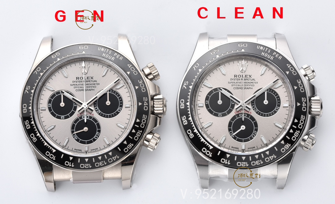 Clean廠C廠復(fù)刻新款勞力士4131機(jī)芯水泥灰迪M126519手表對(duì)比正品怎么樣-復(fù)刻表