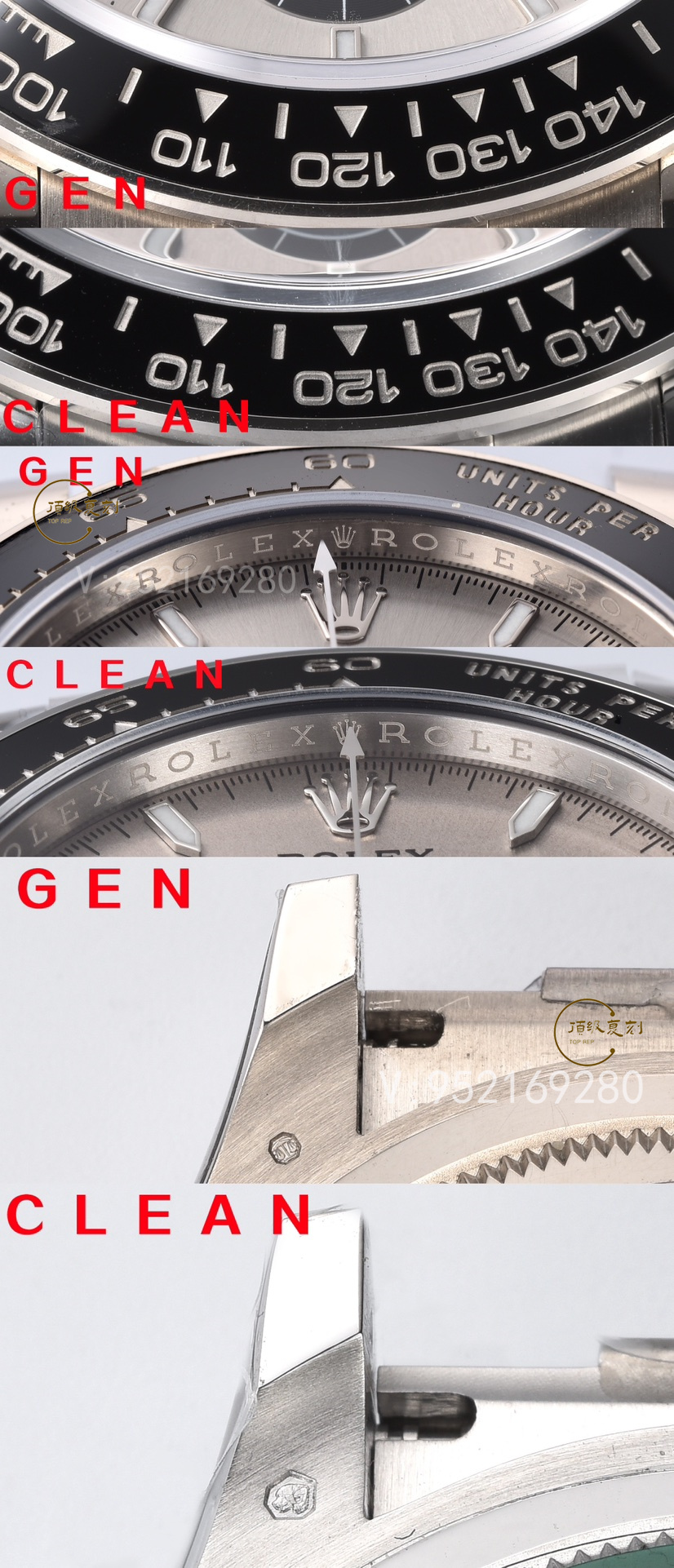 Clean廠C廠復(fù)刻新款勞力士4131機(jī)芯水泥灰迪M126519手表對(duì)比正品怎么樣-復(fù)刻表