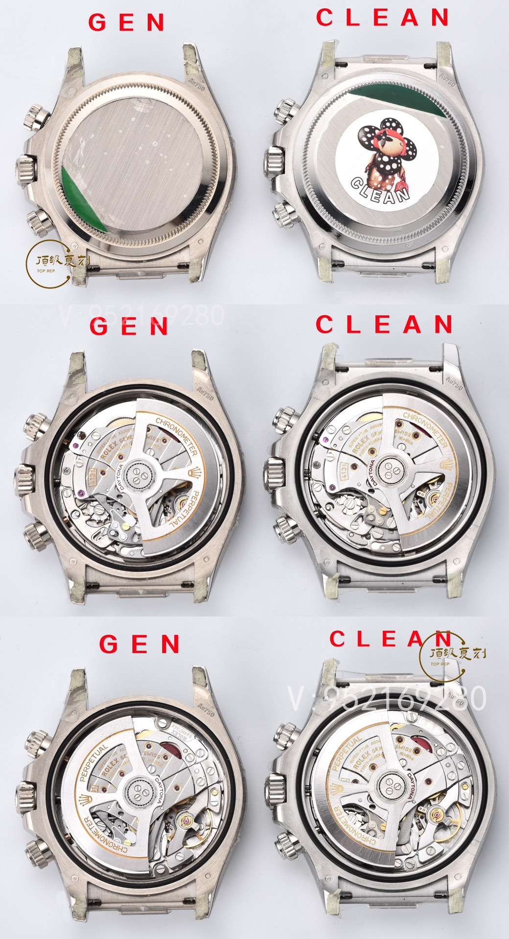 Clean廠C廠復(fù)刻新款勞力士4131機(jī)芯水泥灰迪M126519手表對(duì)比正品怎么樣-復(fù)刻表