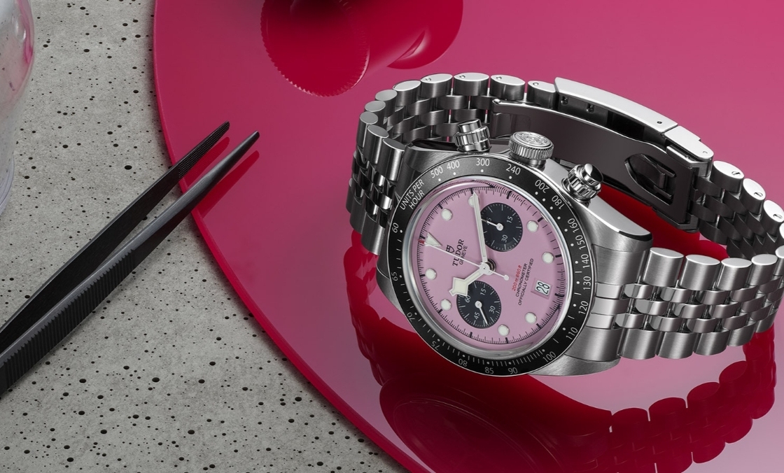 TUDOR - 顛覆傳統(tǒng)的粉紅熊貓！帝舵表TUDOR 發(fā)表Black Bay Chrono 'Pink'粉紅表盤計(jì)時(shí)碼表