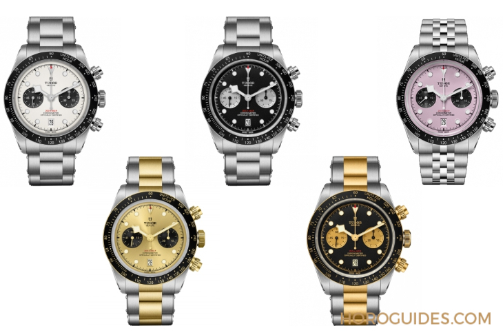 TUDOR - 顛覆傳統(tǒng)的粉紅熊貓！帝舵表TUDOR 發(fā)表Black Bay Chrono