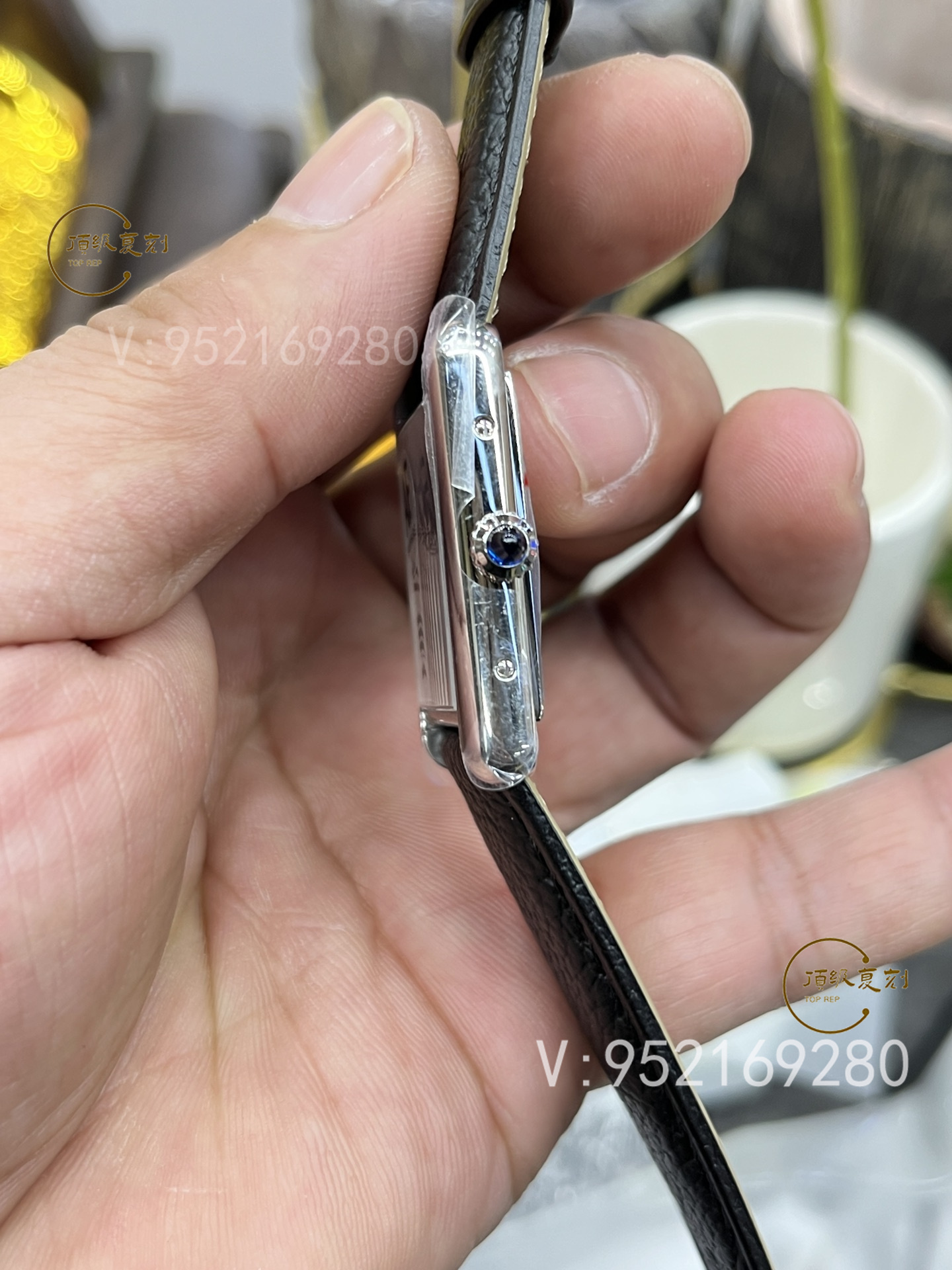 AF廠新品卡地亞坦克系列石英機(jī)芯女士手表做工怎么樣-復(fù)刻表