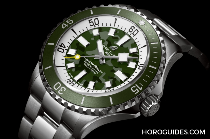 百年靈Superocean Super Diver 46mm鈦金千米深潛新款現(xiàn)身-復(fù)刻表