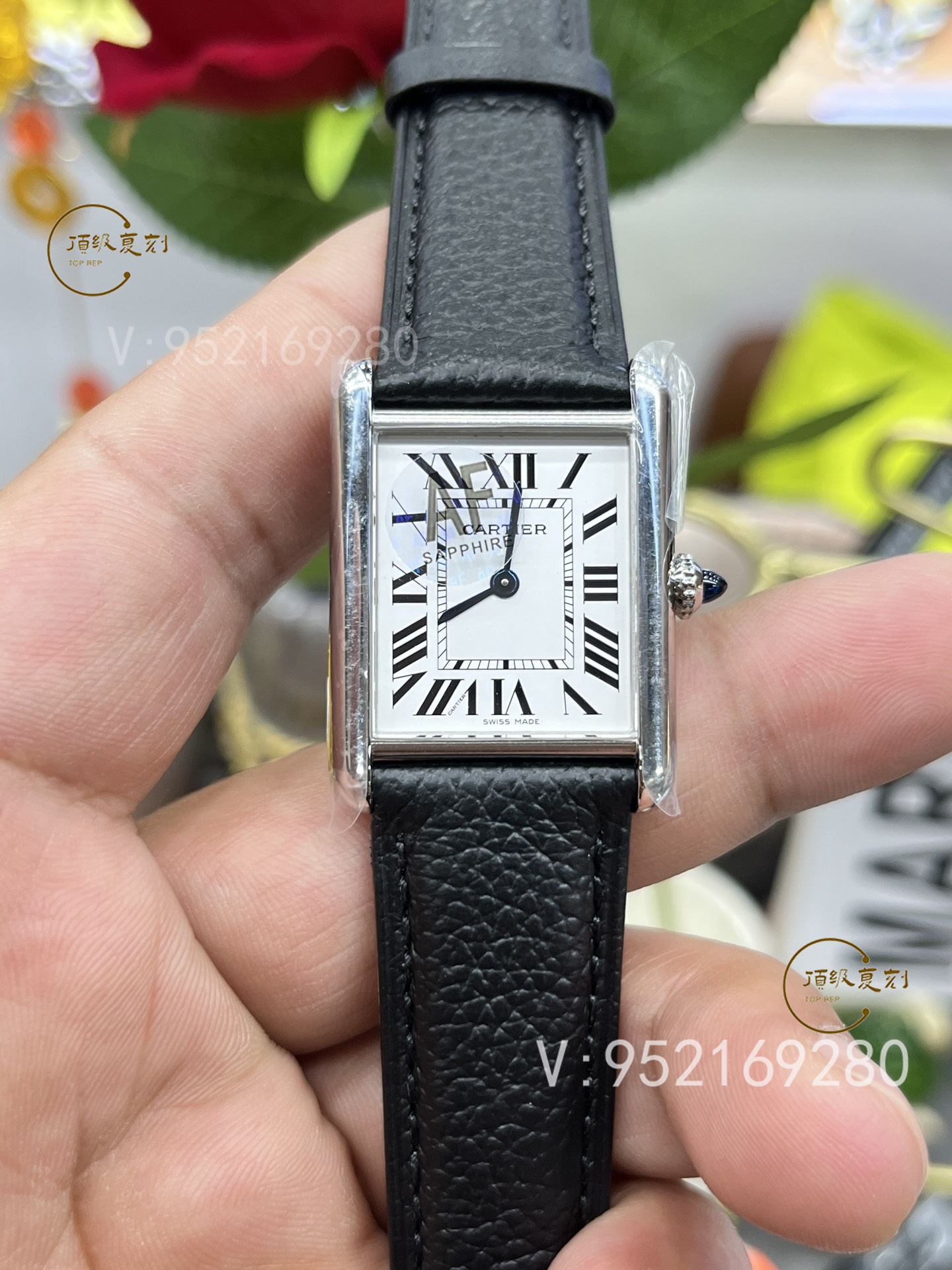 AF廠新品卡地亞坦克系列石英機(jī)芯女士手表做工怎么樣-復(fù)刻表