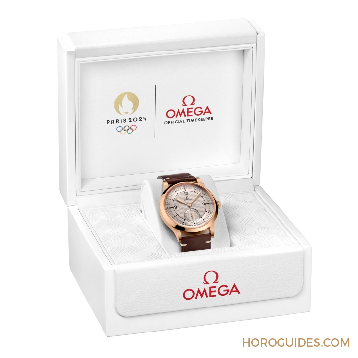 OMEGA - SPECIALITIES - 522.92.39.21.99.001 - 青銅金再現(xiàn)CK 859復(fù)古設(shè)計(jì)，向奧運(yùn)獎(jiǎng)牌致敬！ OMEGA加推巴黎2024年奧運(yùn)會(huì)青銅金腕表