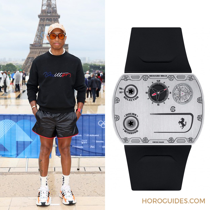 AUDEMARS PIGUET - ROYAL OAK - 15407ST. OO.1220ST.02 - 直擊 ！ 名人現(xiàn)身2024巴黎奧運(yùn)戴什么表