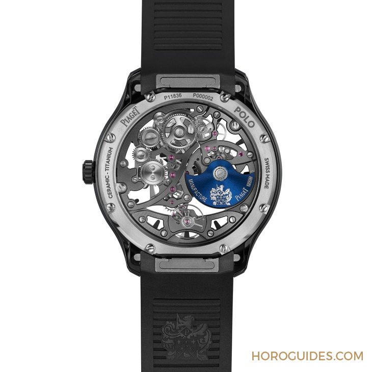 PIAGET - POLO - G0A49011 - PIAGET首款陶瓷表超薄現(xiàn)身！ 全新Polo Skeleton Ceramic登場