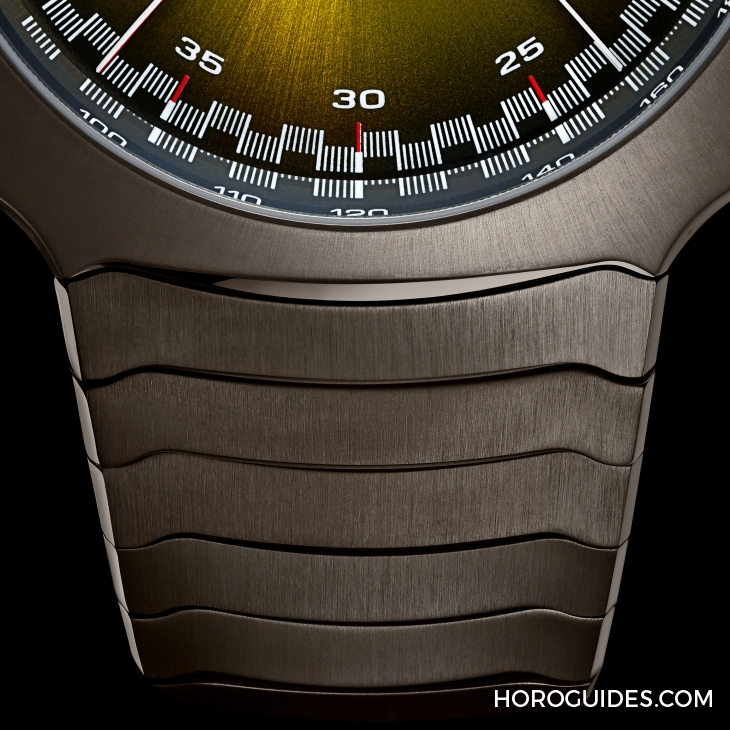 H. MOSER & CIE - STREAMLINER - 6907-1201 - 紅黃雙杰，競速新章|H. MOSER & CIE.推出Streamliner自動飛返計時秒表Alpine限量版