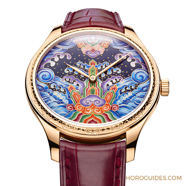 以清代官服朝袍經(jīng)典紋樣入作|江詩(shī)丹頓Métiers d'Art系列Tribute to Traditional Symbols-復(fù)刻表