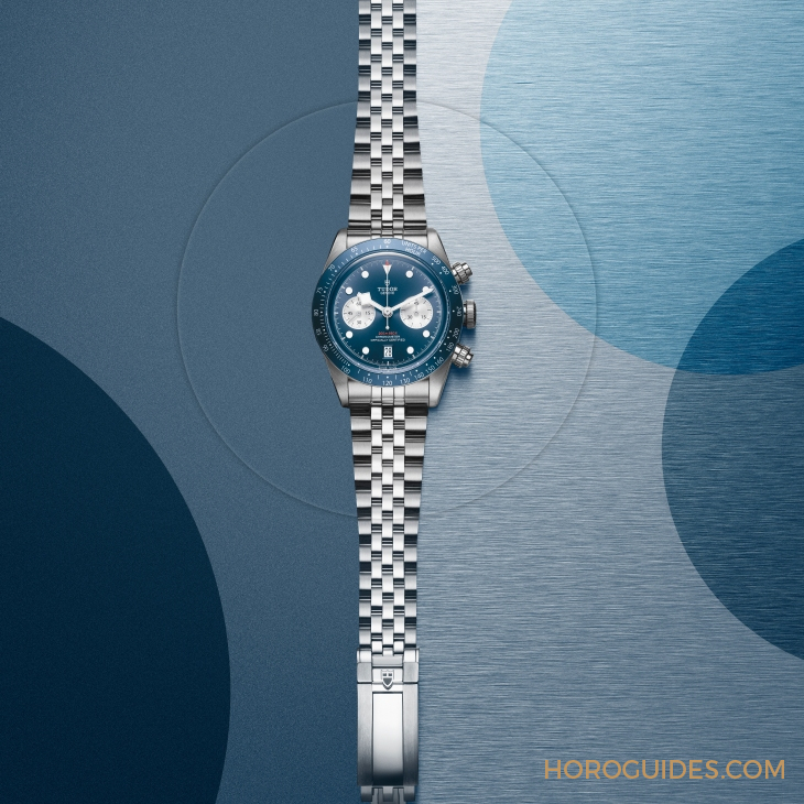 TUDOR - BLACK BAY - M79360B-0002 - 沉穩(wěn)帝舵藍(lán)新裝現(xiàn)身，TUDOR推出Black Bay Chrono “Blue”專門店限定版