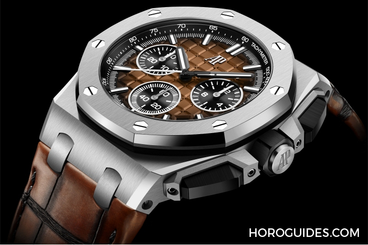 AUDEMARS PIGUET - ROYAL OAK OFFSHORE - 77605OK. OO. A101CA.01 - 捕捉夏日氛圍，愛彼Royal Oak Offshore自動表及自動上鏈計時碼表三款新作亮相