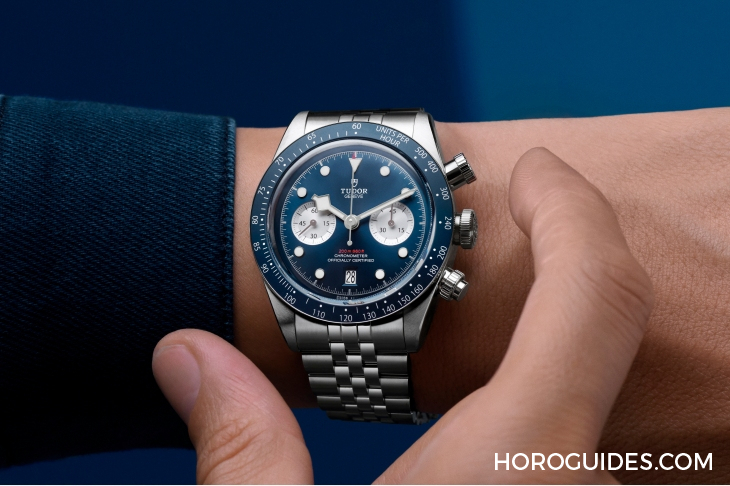 TUDOR - BLACK BAY - M79360B-0002 - 沉穩(wěn)帝舵藍(lán)新裝現(xiàn)身，TUDOR推出Black Bay Chrono “Blue”專門店限定版