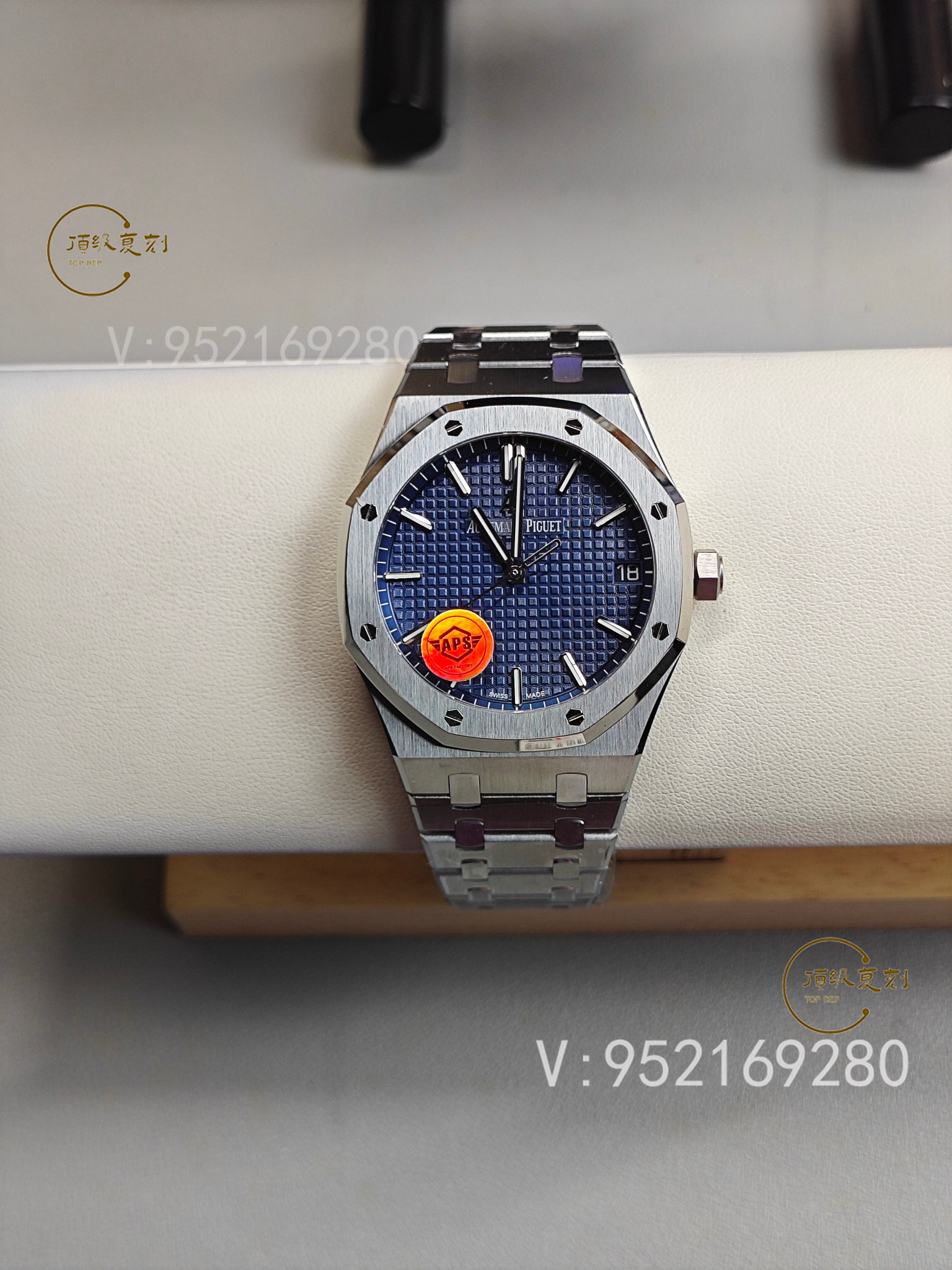 深入解析APS愛彼復(fù)刻表15500藍面版:4302一體機芯與原裝同步功能-復(fù)刻表